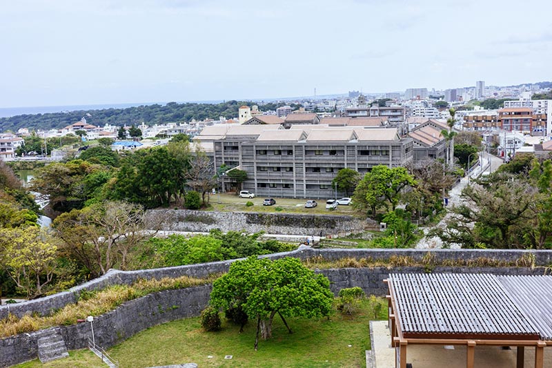 那覇市街の様子